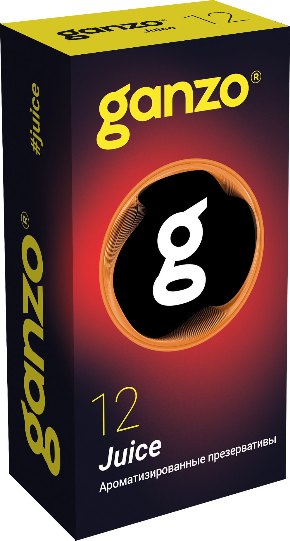 Ароматизированные презервативы Ganzo Juice - 12 шт.