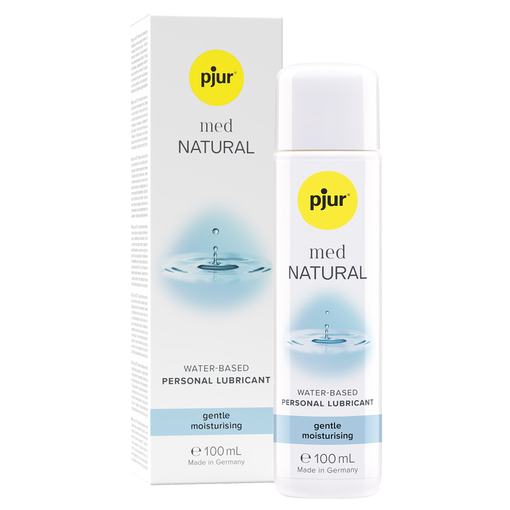Нейтральный лубрикант на водной основе pjur MED Natural glide - 100 мл.