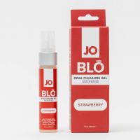Стимулирующий гель для оральных ласк с десенсибилизацией / JO BLO (Клубника) - 30 мл