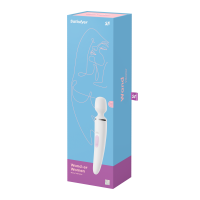 Белый вибратор Satisfyer Wand-er Woman