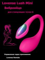 Розовое виброяйцо Lush Mini