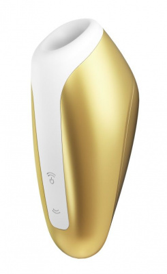Желтый вакуумный стимулятор клитора Satisfyer Love Breeze