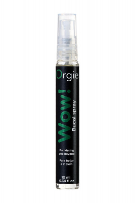 Оральный спрей Orgie WOW! Blowjob Spray с охлаждающим и возбуждающим эффектом - 10 мл.