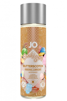 Смазка на водной основе Jo Candy Shop Butterscotch с ароматом ирисок - 60 мл.